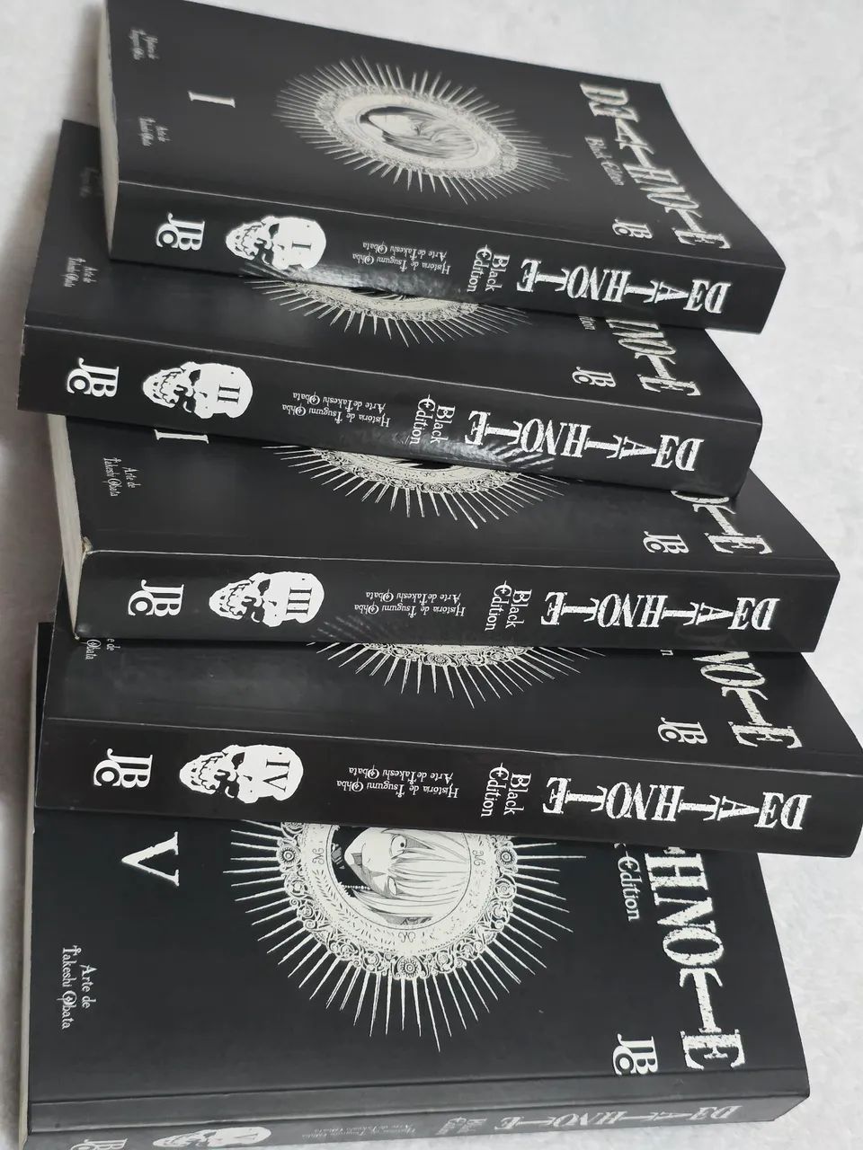Mangás Death Note - Jbc do 1 ao 5 - Foto 2