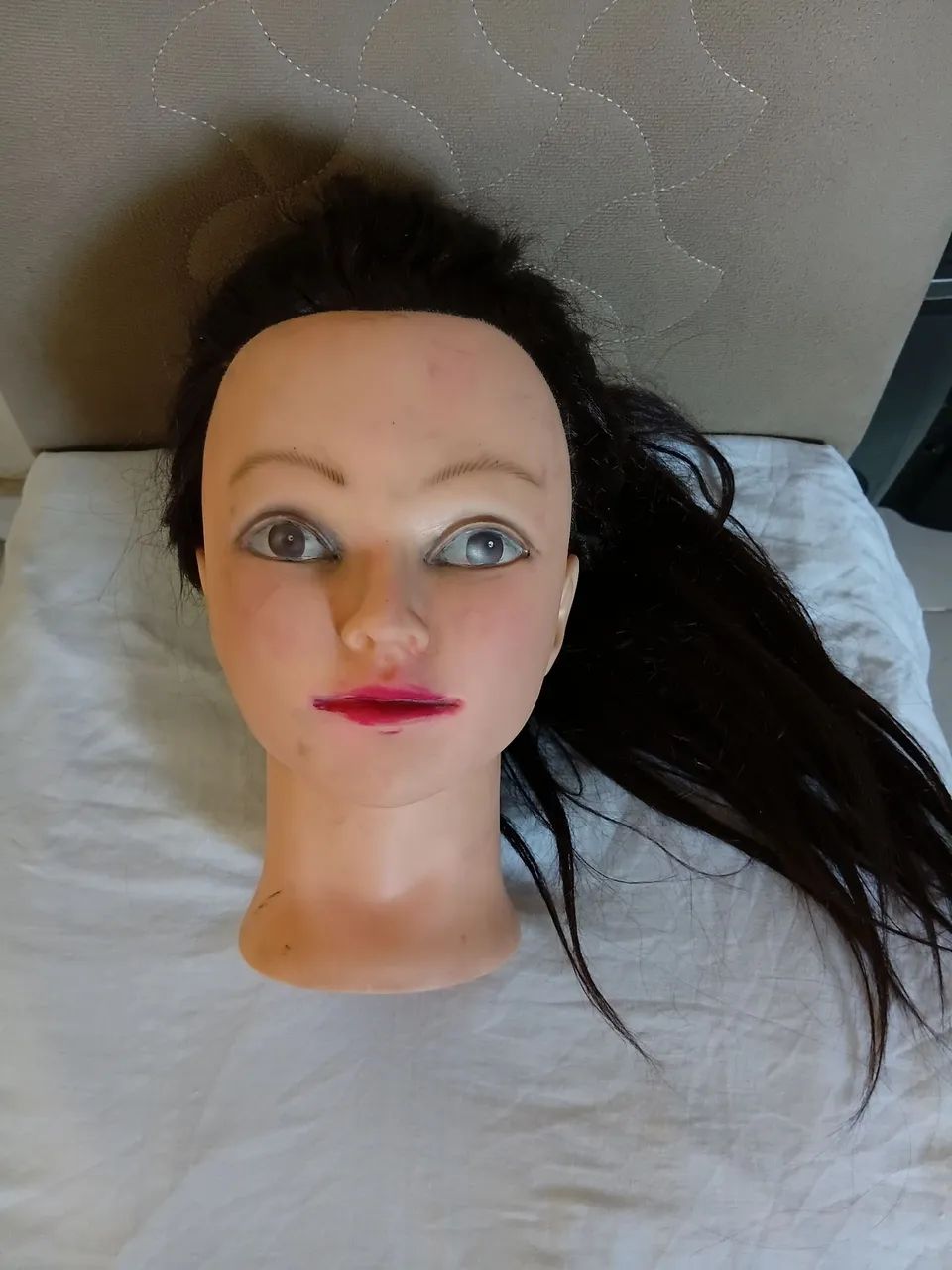 Cabeça de boneca p treino 