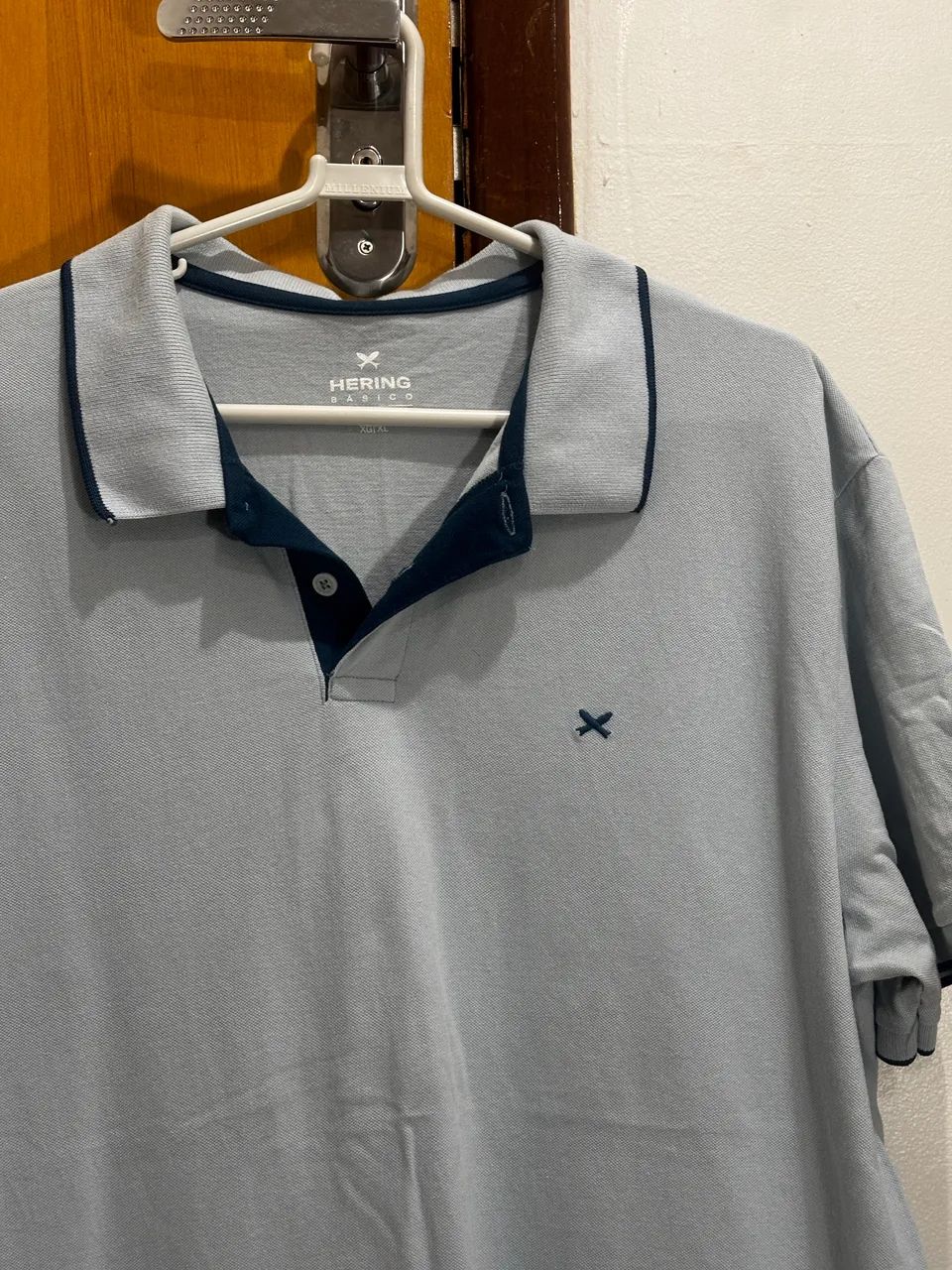 Camisa Polo Hering Azul 
