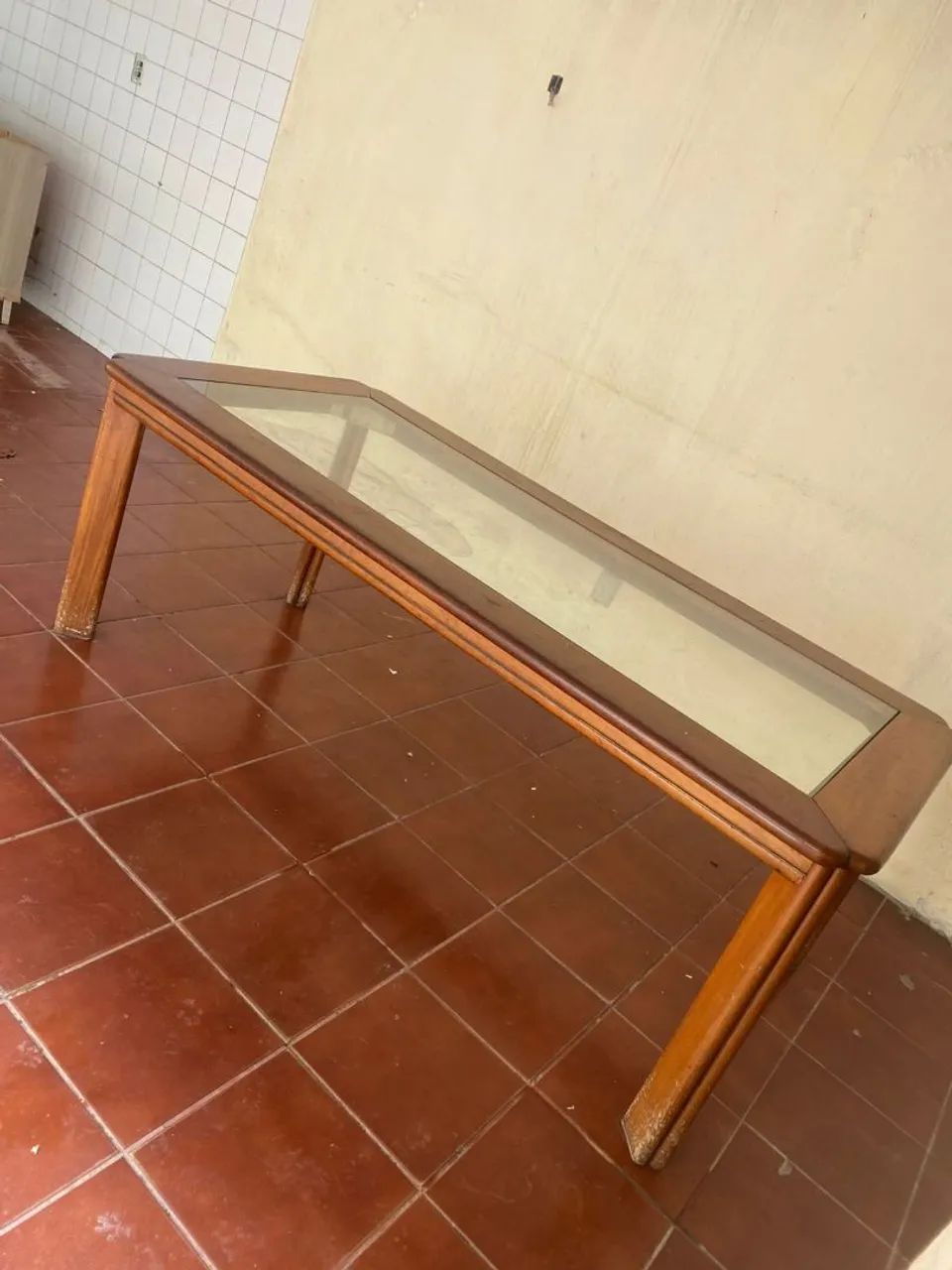 Mesa de madeira maciça  - Foto 3