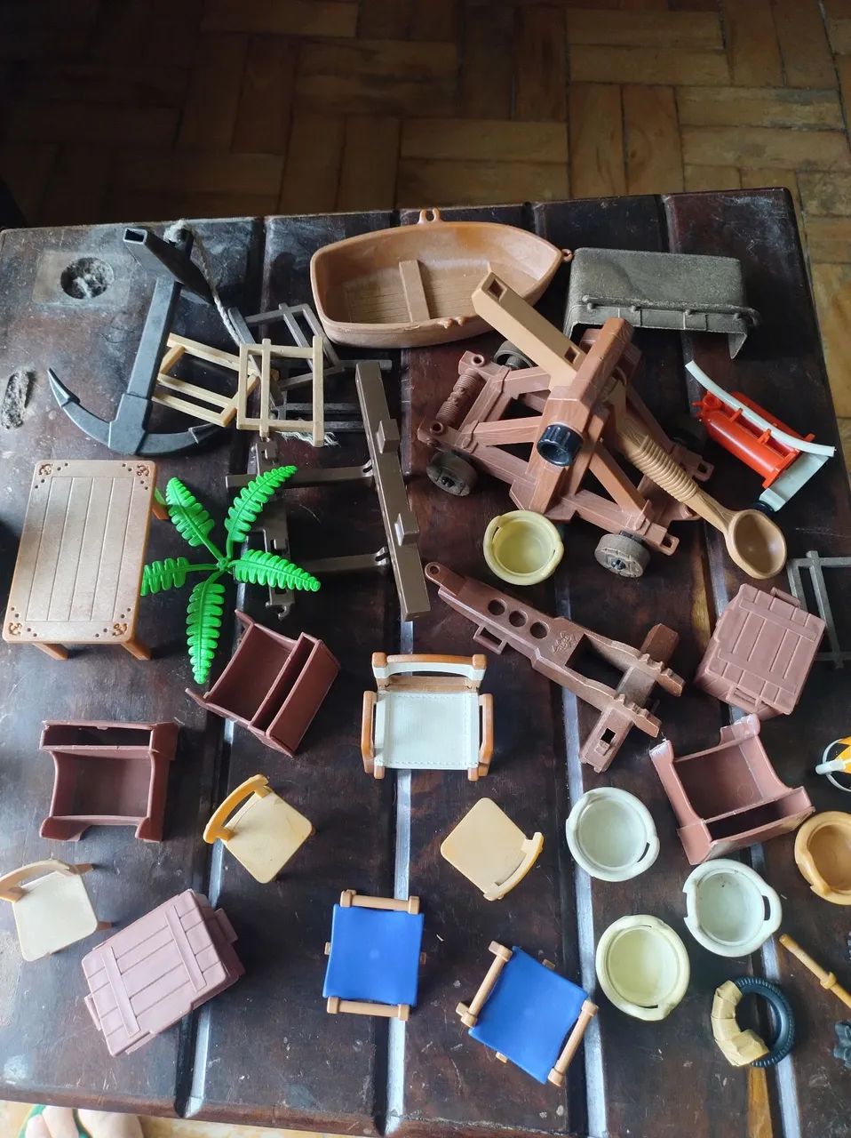 Peças Playmobil para montar seu sete