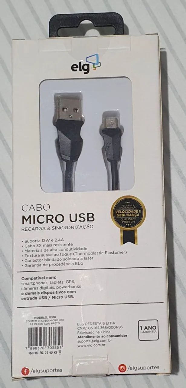 Cabo Micro USB - Foto 2