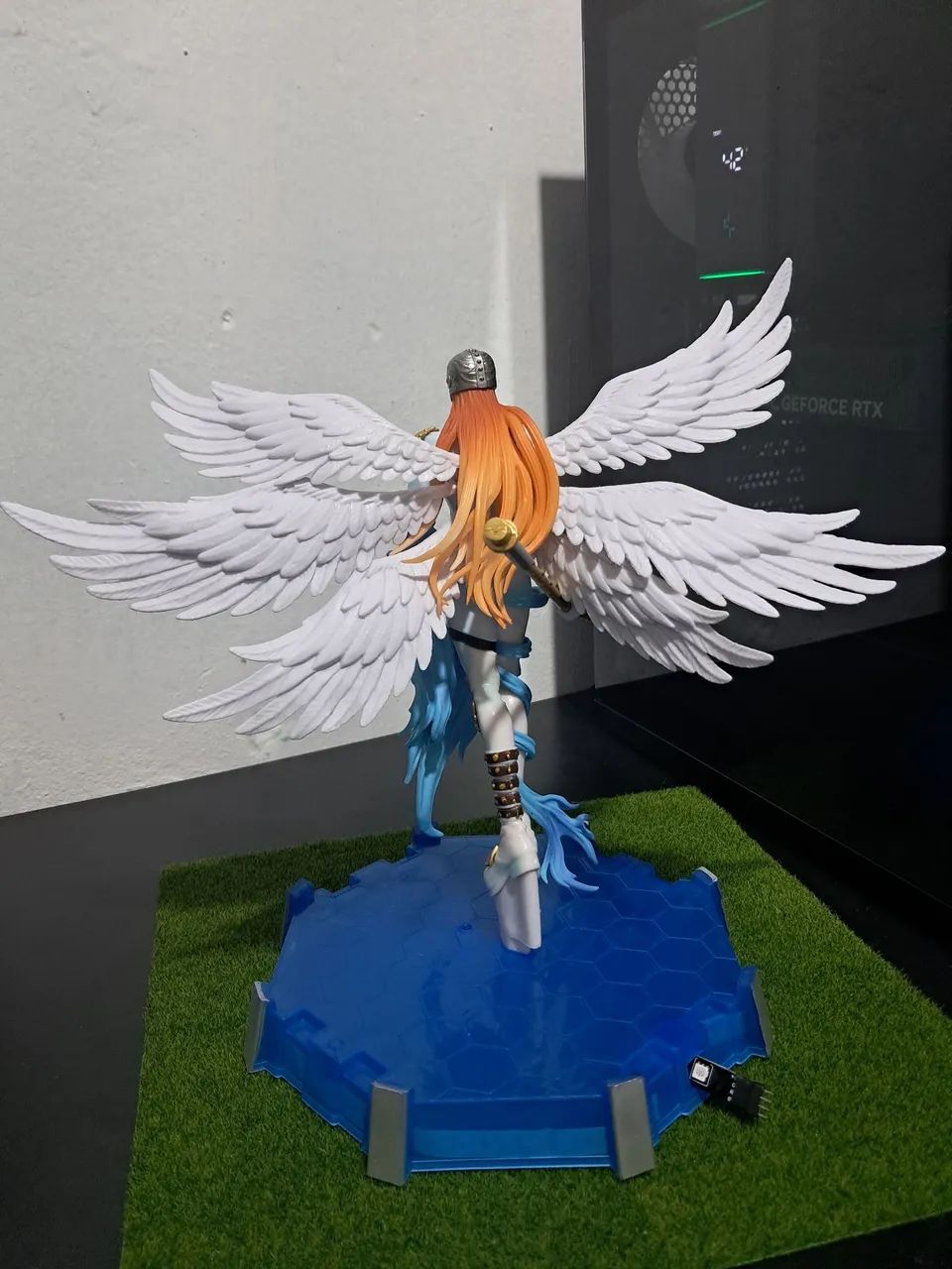 Action Figure Digimon Adventure - Angemon 27cm  - Foto 4