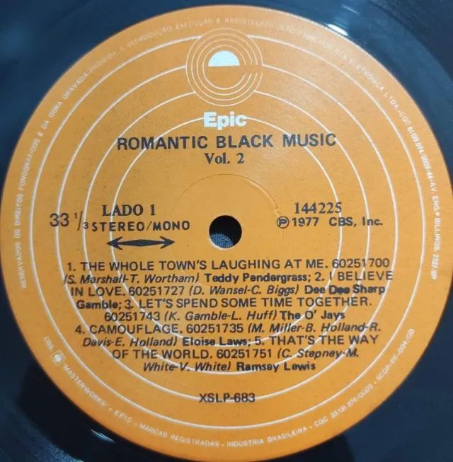 Disco de Vinil LP Romantic Black Music 2 - Foto 4
