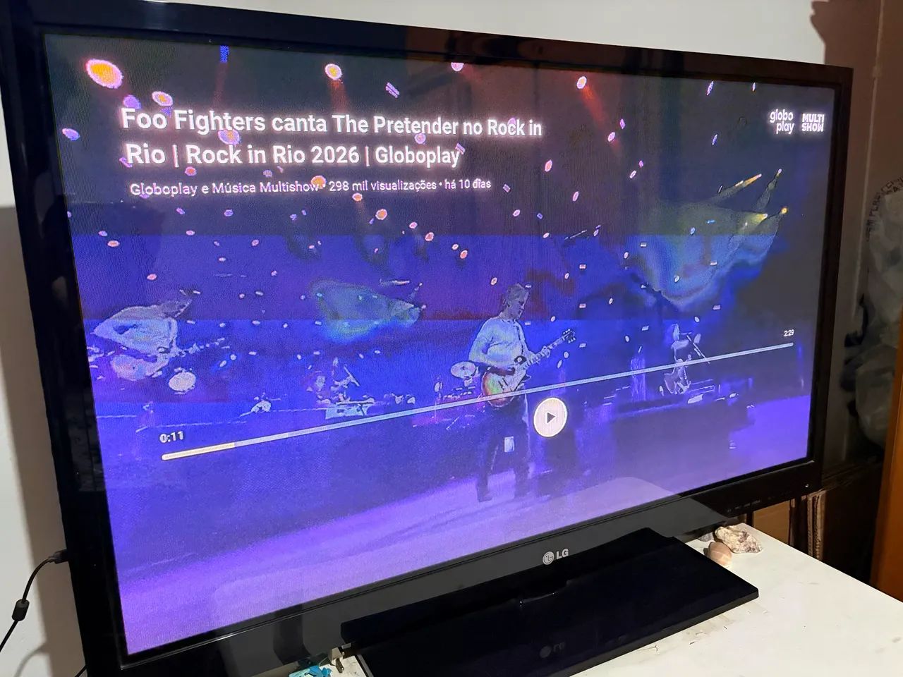 TV LG 42 polegadas com Chromecast