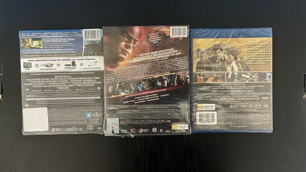 Blu Rays Lacrados (Flash, Lanterna Verde, Star Wars Han Solo - Foto 3