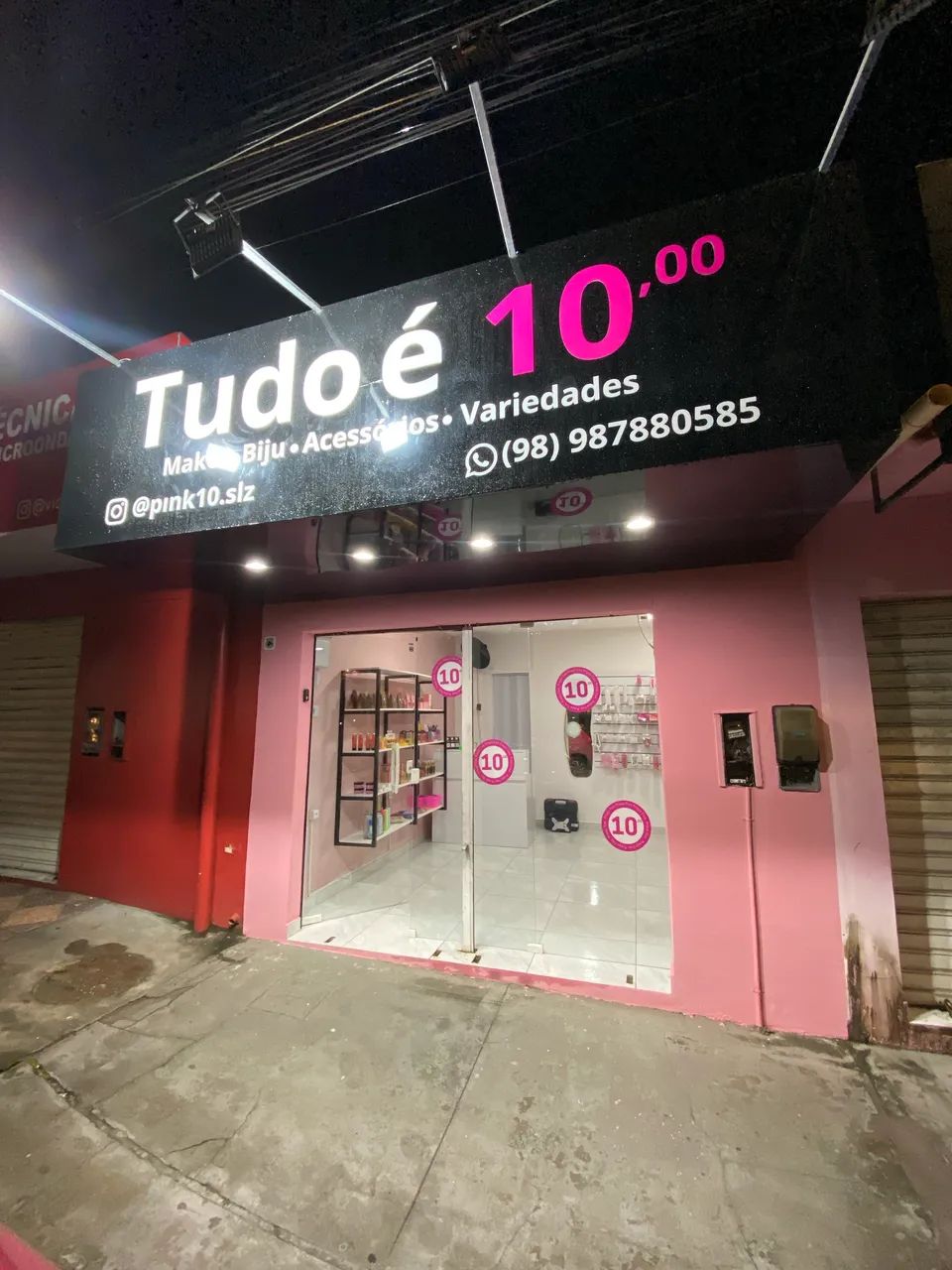 Passo loja de Make e acessórios 