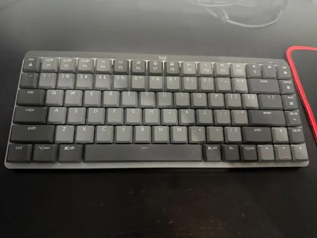 Teclado logitech MX mechanical & Mouse sem fio redragon - Foto 2