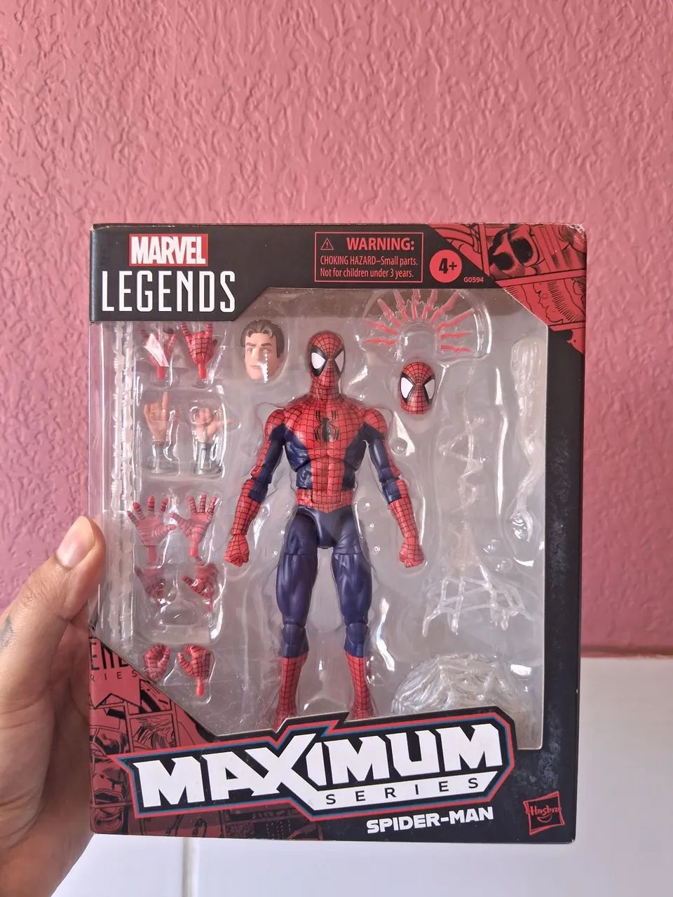 Marvel legends homem aranha maximus series