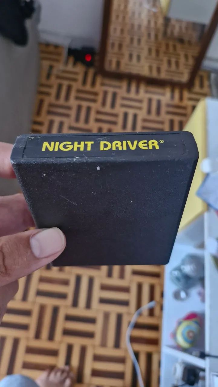 jogo de vídeo game night driver atari 1976 - Foto 4