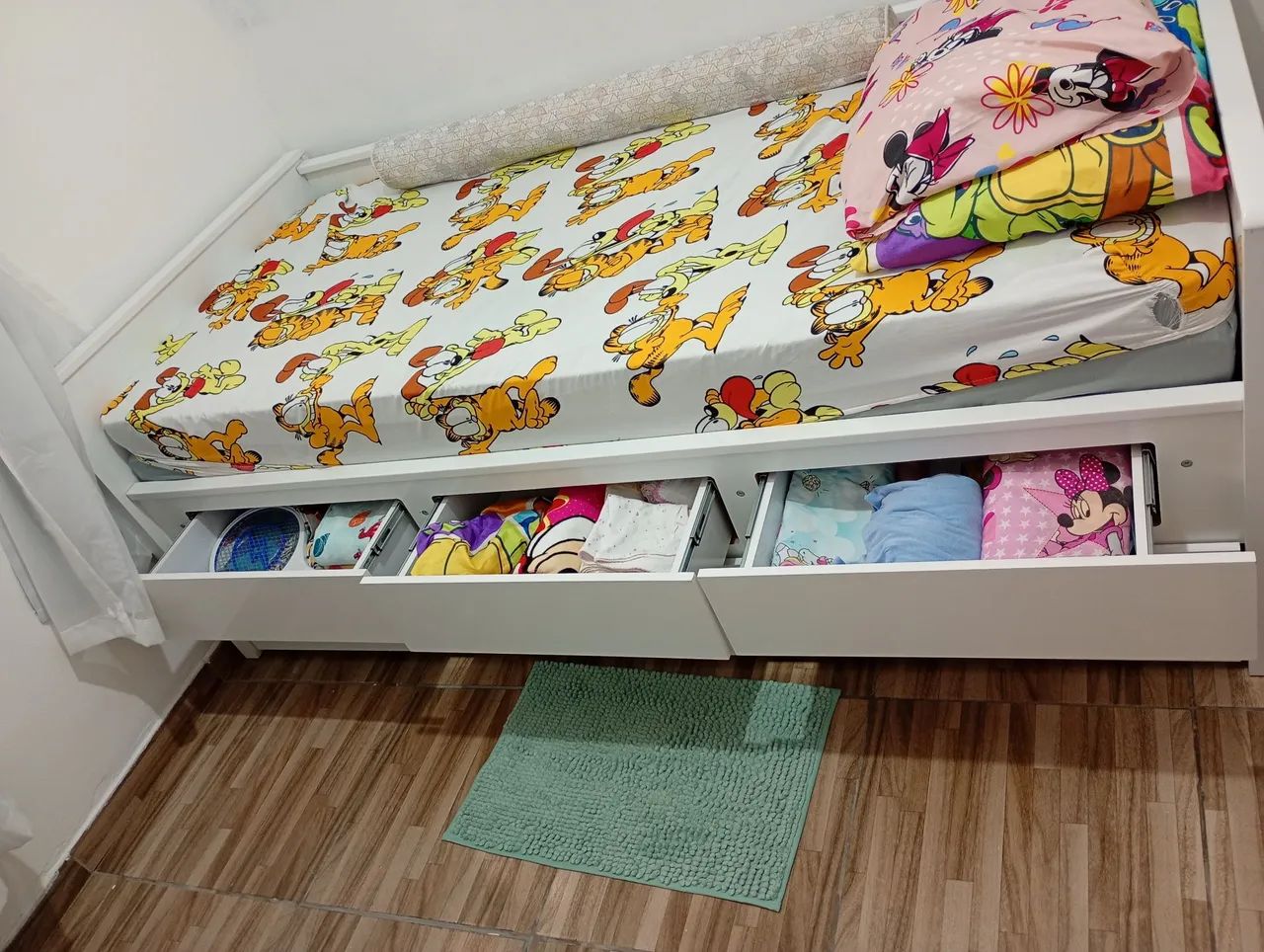 Cama com auxiliar 2 meses comprada na loja - Foto 2