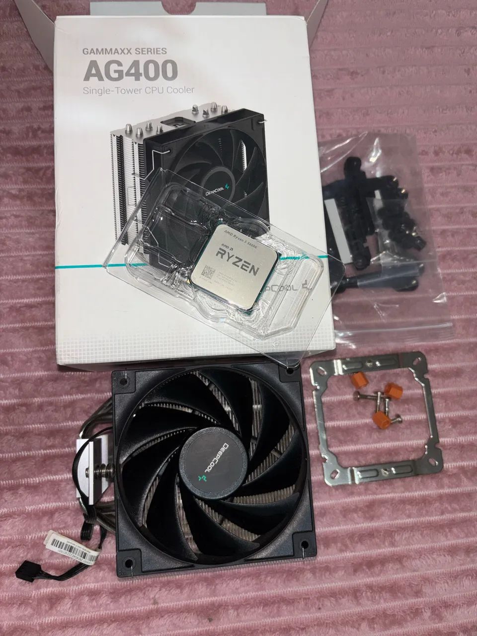 Kit upgrade - Ryzen 5600G + Aircooler Deepcool G400 - Foto 4