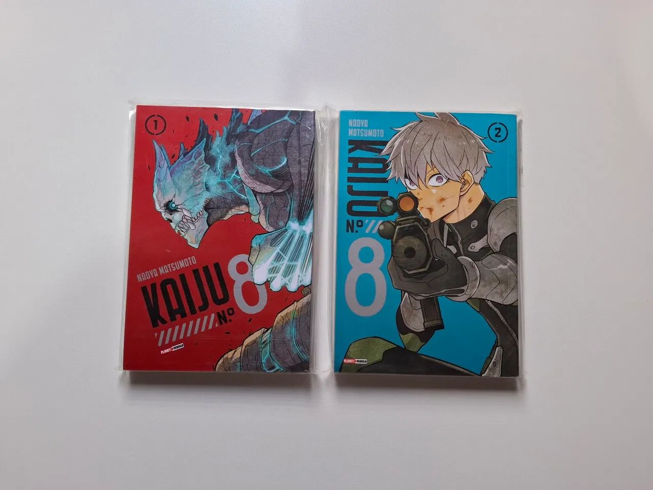 Mangá Kaiju n° 8 - vol 1 e 2