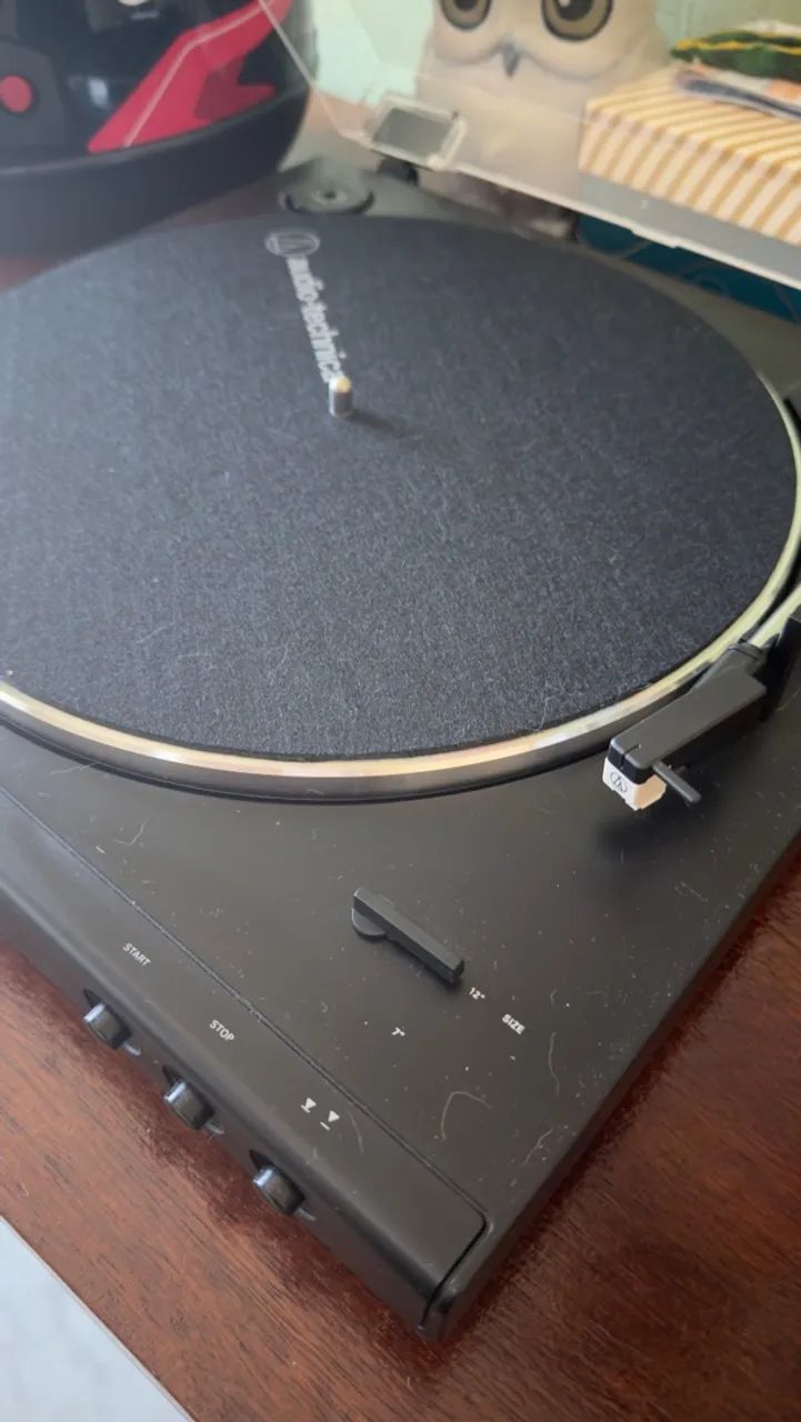 Toca disco vinil Bluetooth - Audio Technica at-lp60xbt - Foto 4