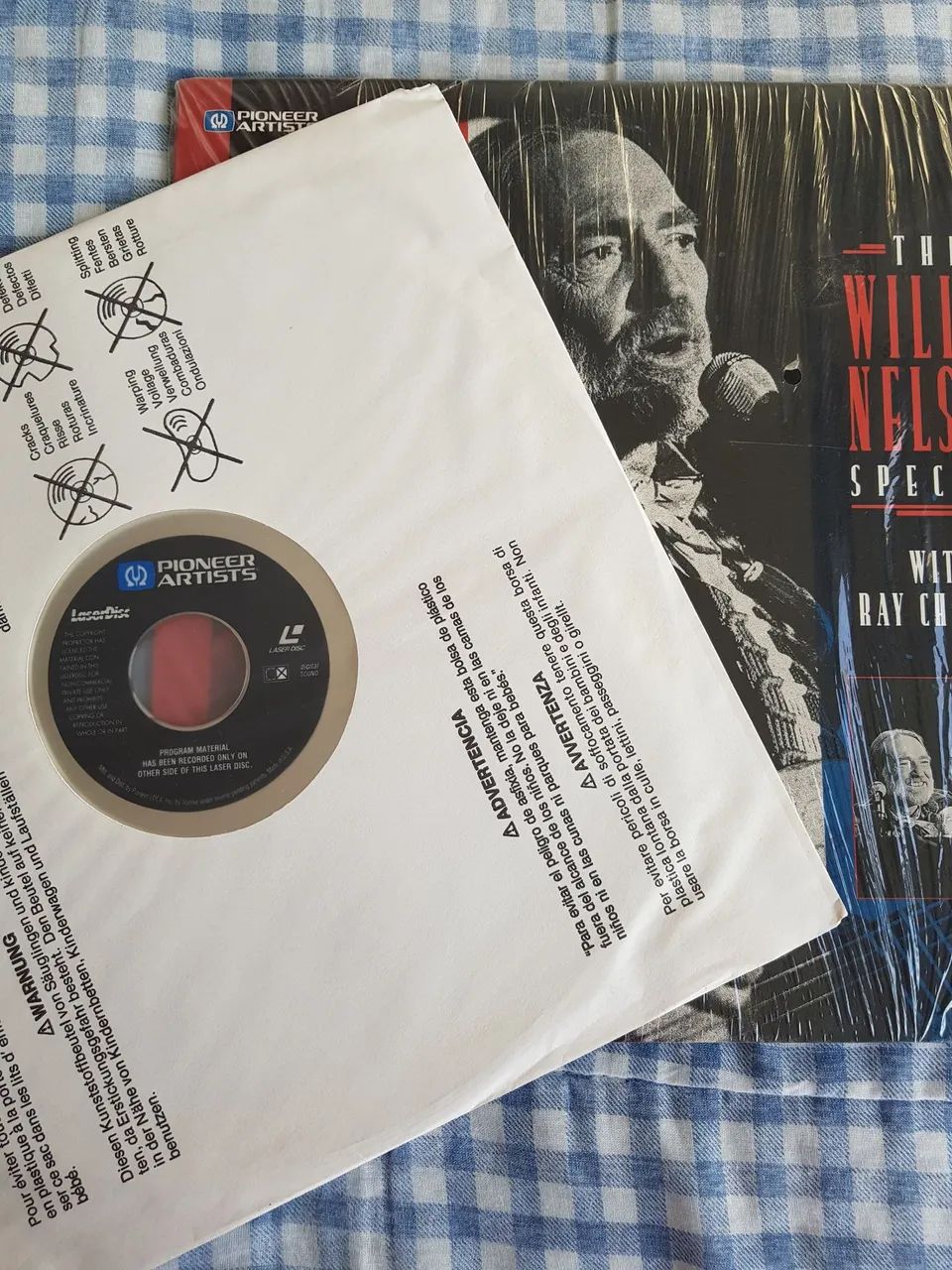 LD Laser Disc - Willie Nelson - Special with Ray Charles 1985 - Foto 4