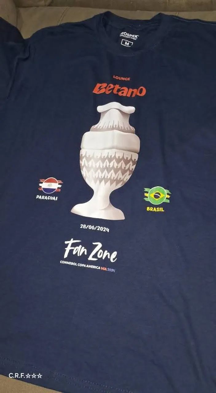 Camisa Fan Zone Copa América 2024 - Foto 3