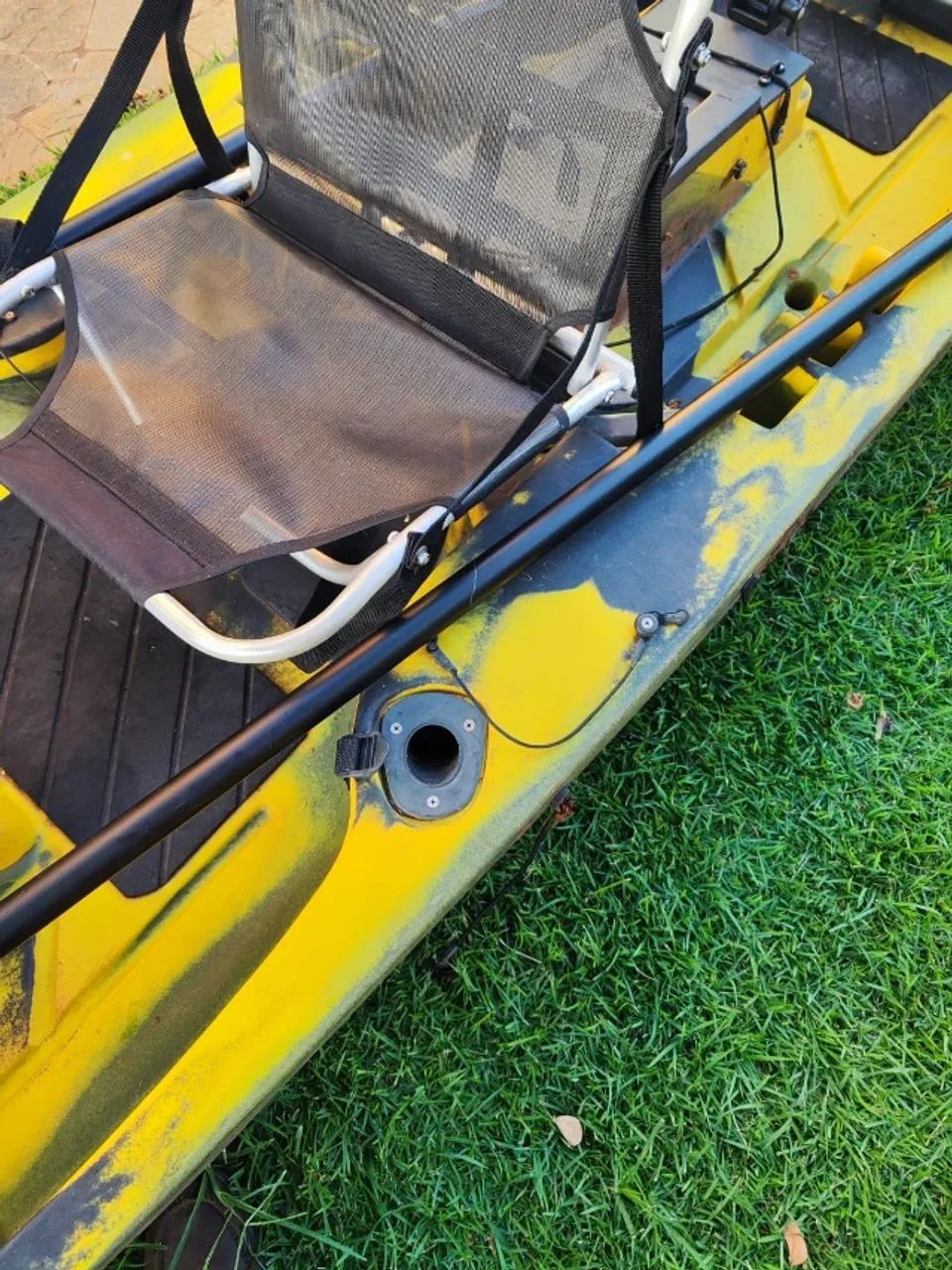 Caiaque Duplo Caiaker New Foca + Motor Jet 3HP - Usados - Foto 12