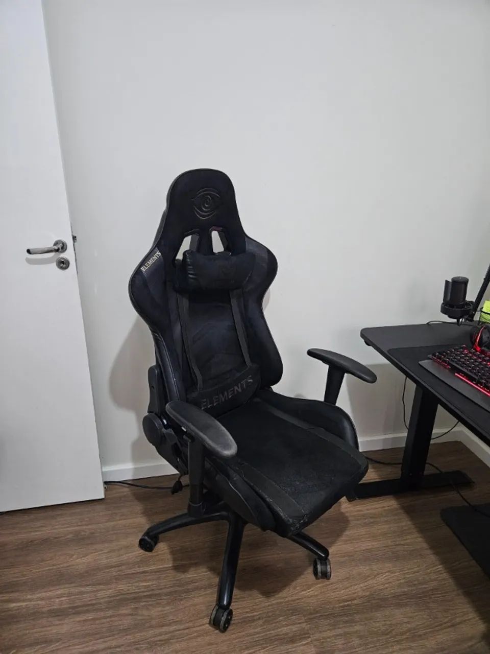 Cadeira gamer elements veda suede