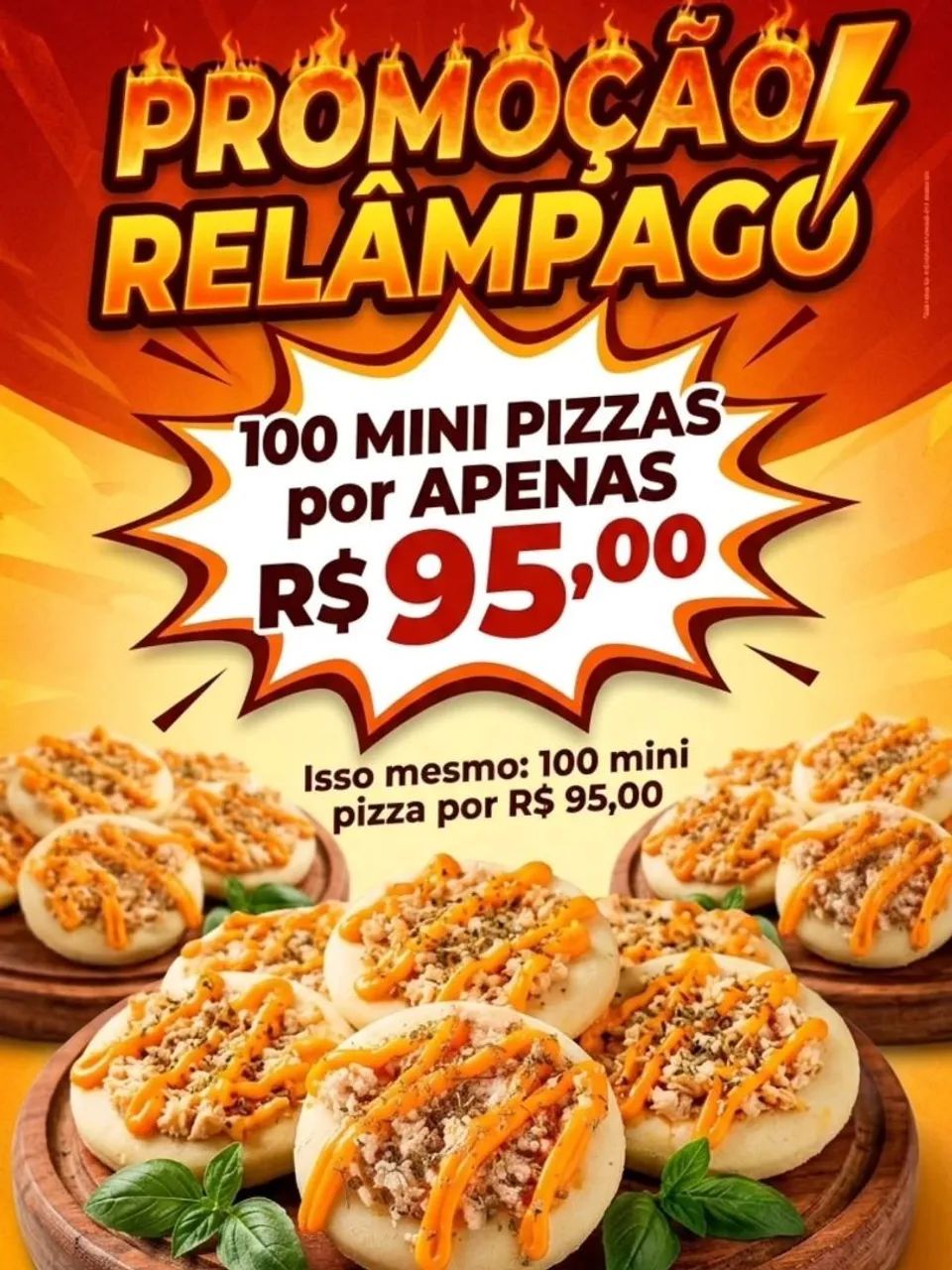 Mini Pizza  R$ 95 - Foto 3