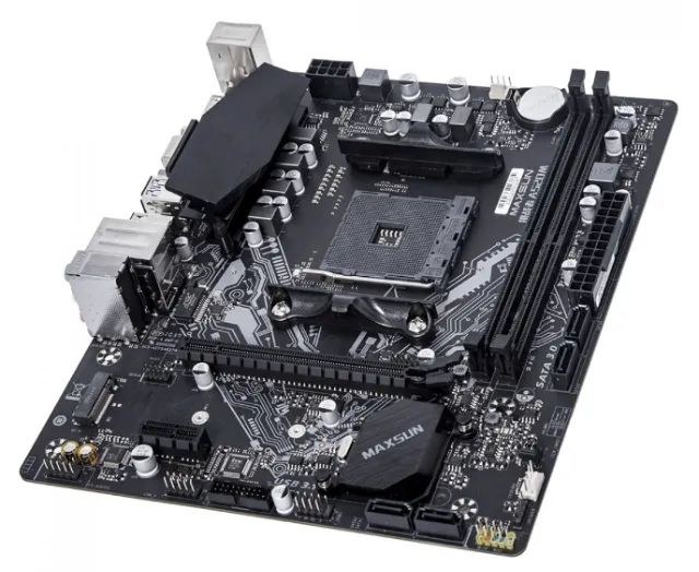 Placa Mãe MAXSUN A520M MS-Challenger, Chipset A520, AMD AM4, mATX, DDR4 - Foto 3