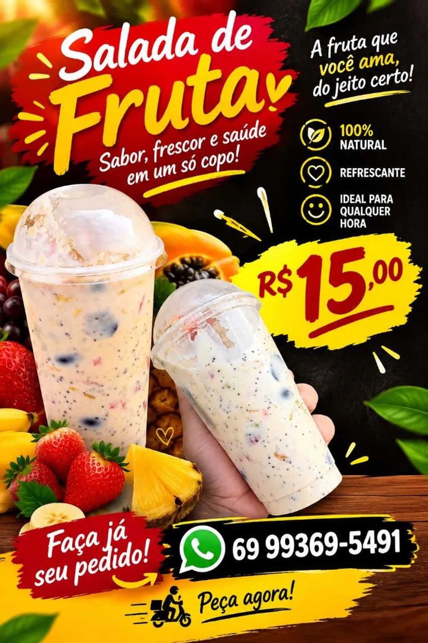 Salada de fruta  - Foto 2