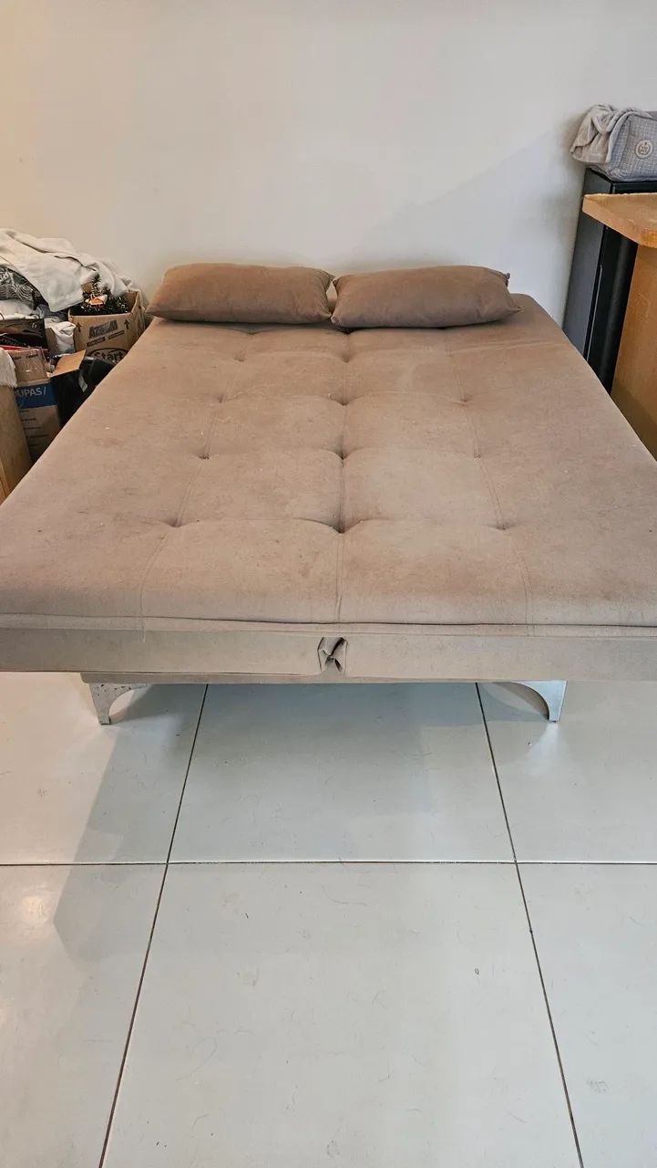 Sofa cama reclinável 2 lugares - Foto 2