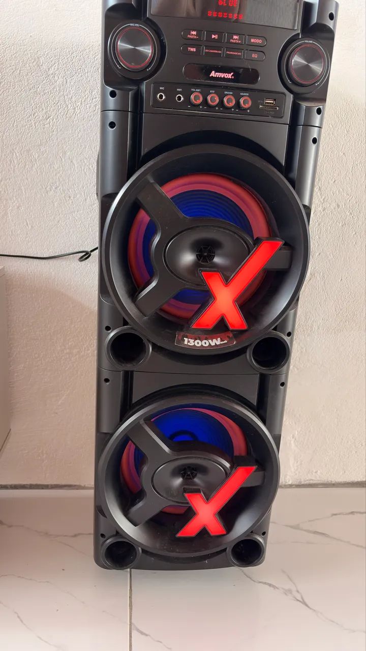 Caixa de som Amvox 