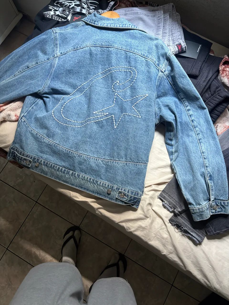 jaqueta denim genes corteiz 2018 - Foto 5