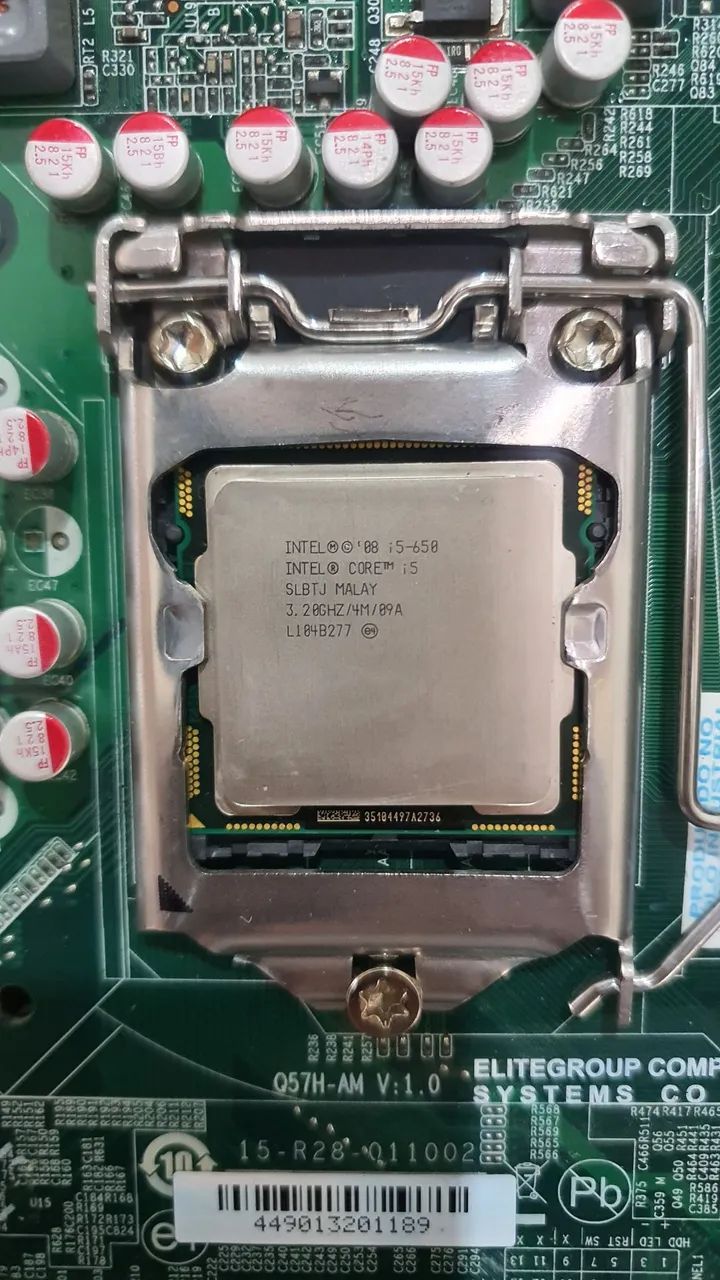 PLACA MÃE ELITEGROUP MODELO Q57H-AM - Foto 4