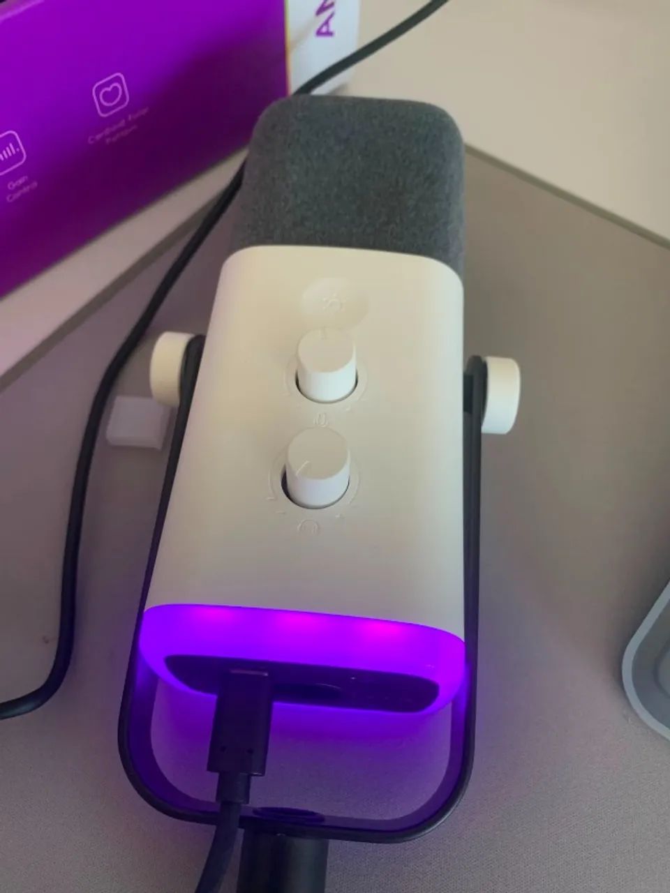 Microfone Fifine Ampligame AM8 USB/XLR - Foto 4