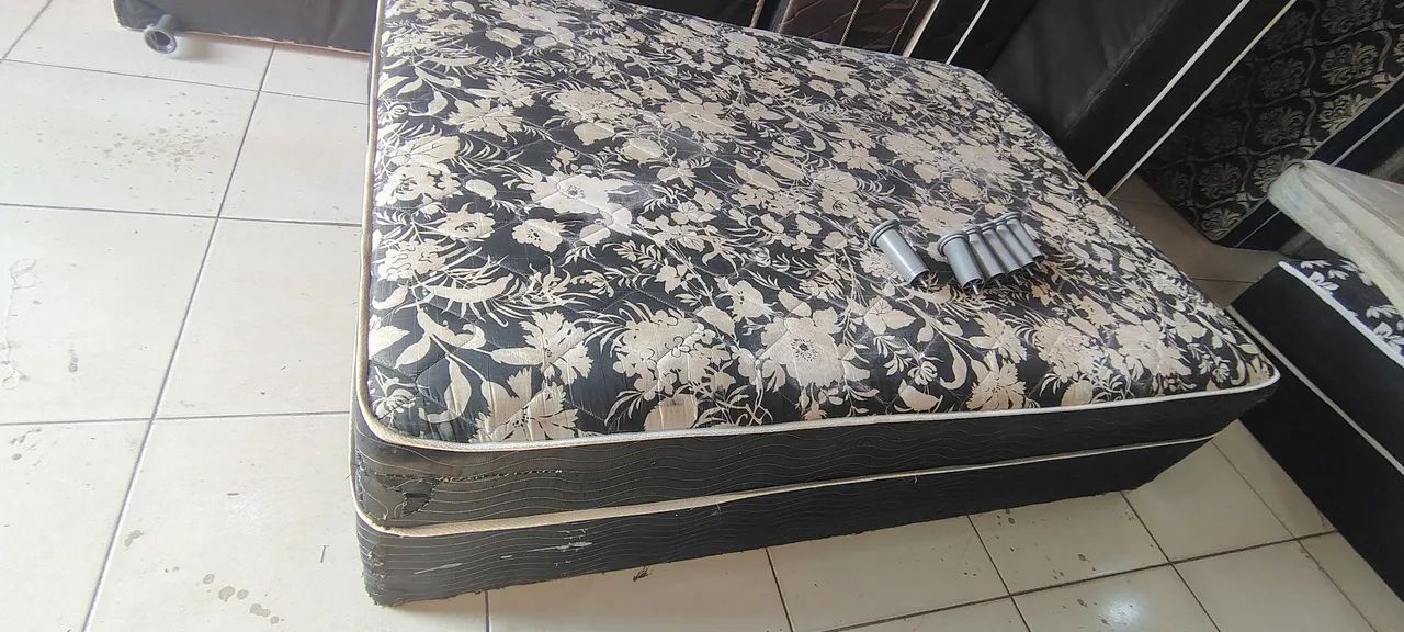 Cama Box Casal Molas (Faço Entrega) - Foto 5