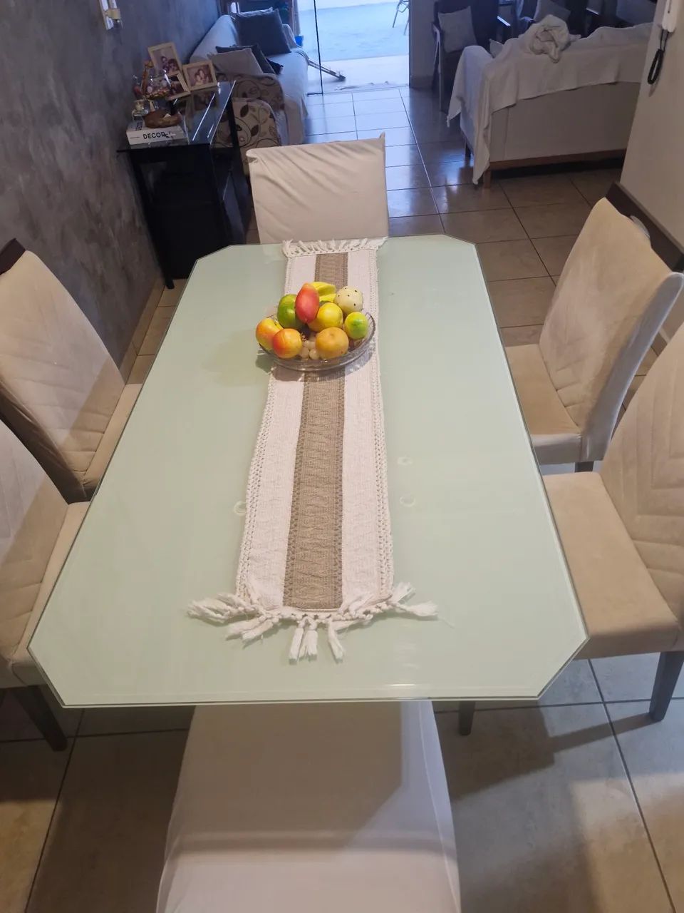 Mesa de jantar 6 lugares 