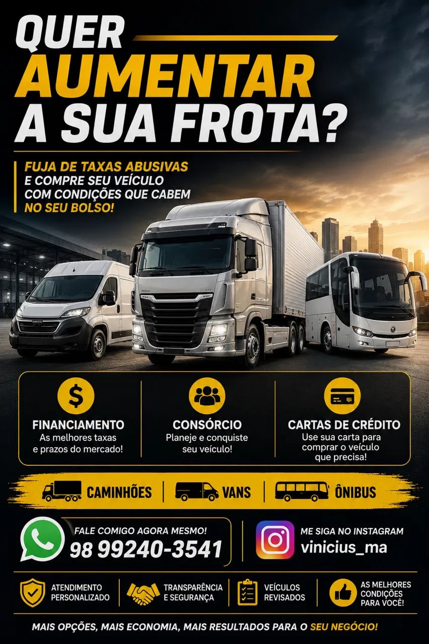 Ônibus e caminhão