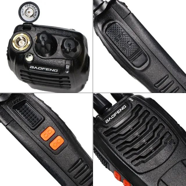 Rádio Comunicador Baofeng BF-888s 16 Canais Walkie Talkie Novo - Foto 3