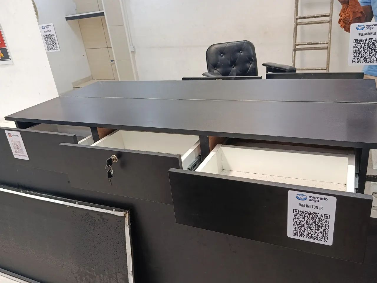 BANCADA DE SALÃO COM ESPELHO  - Foto 2