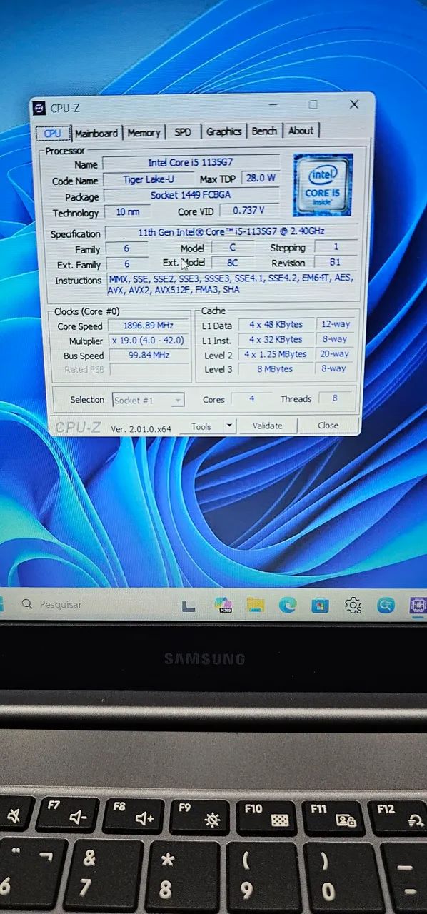 Notebook Samsung i5 de 11ª Geração  - Foto 5