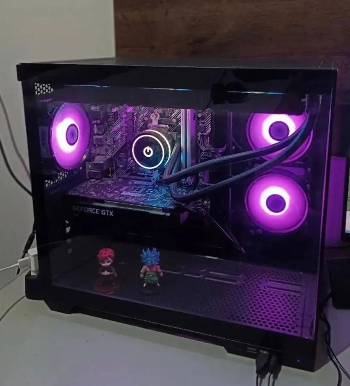 PC Gamer Ryzen 5 5000/ placa de vídeo GTX - Computadores e