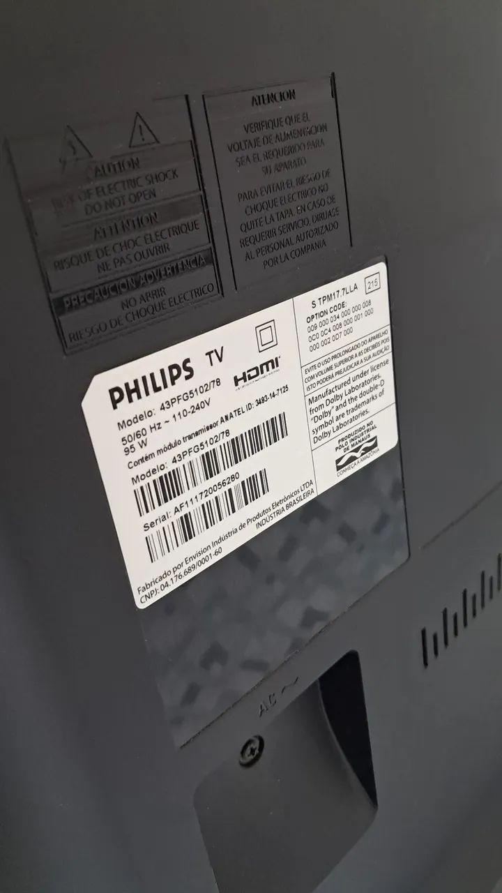 TV PHILIPS 43 POLEGADAS - Foto 2