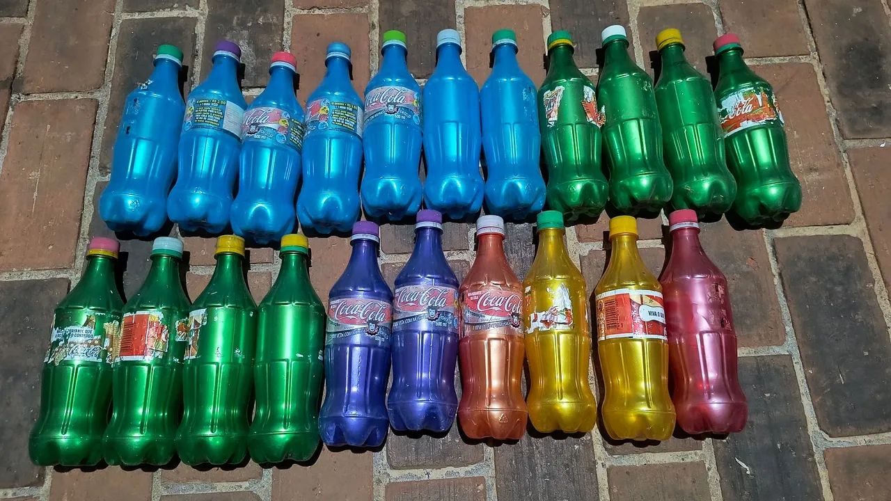Garrafas Coca-Cola 