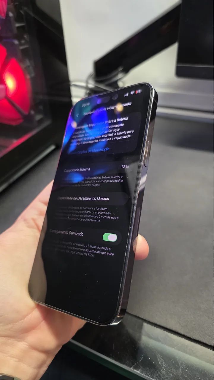 Iphone 14 Pro Max Deep Purple 256gb - Foto 2