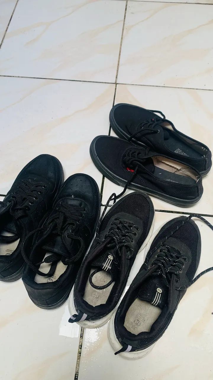 シーブリーズ 3 pares de sapatos - Calçados - Zumbi do Pacheco, Jaboatão dos