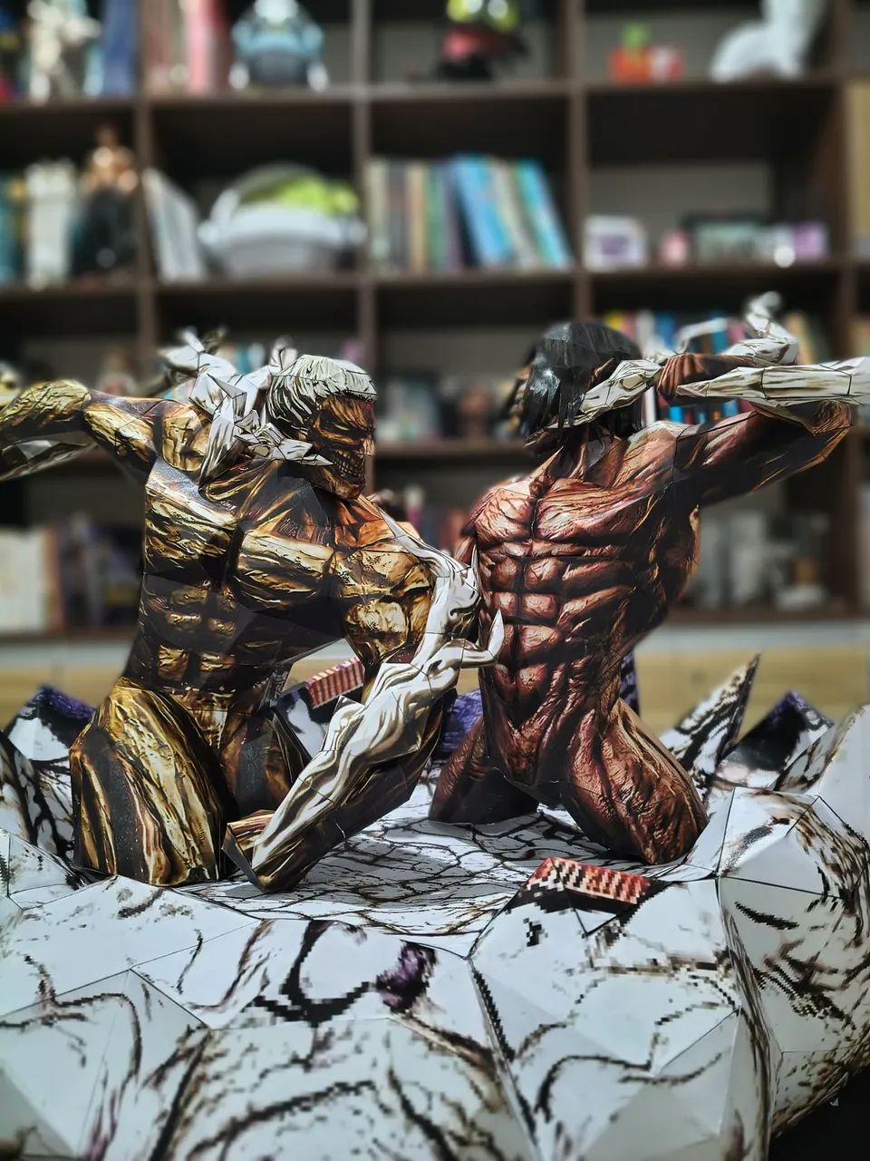 Papercraft Attack on Titan Peça Decorativa  - Foto 4