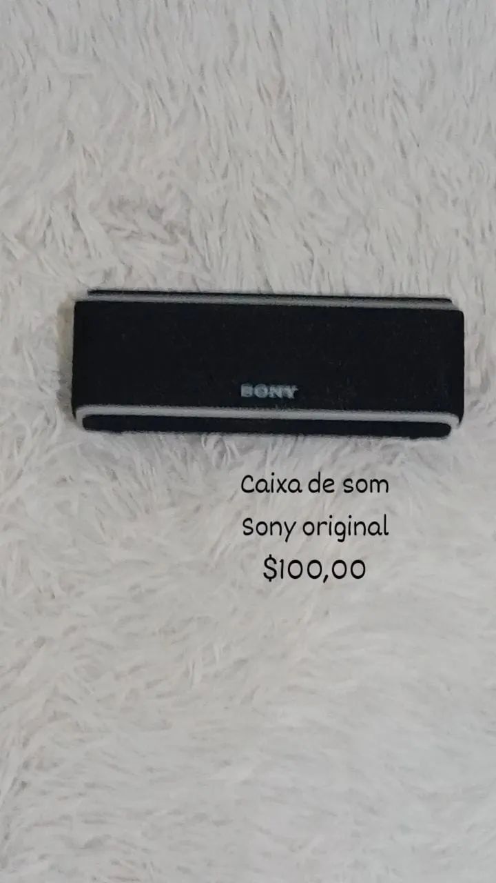 Caixinha de som Sony original 