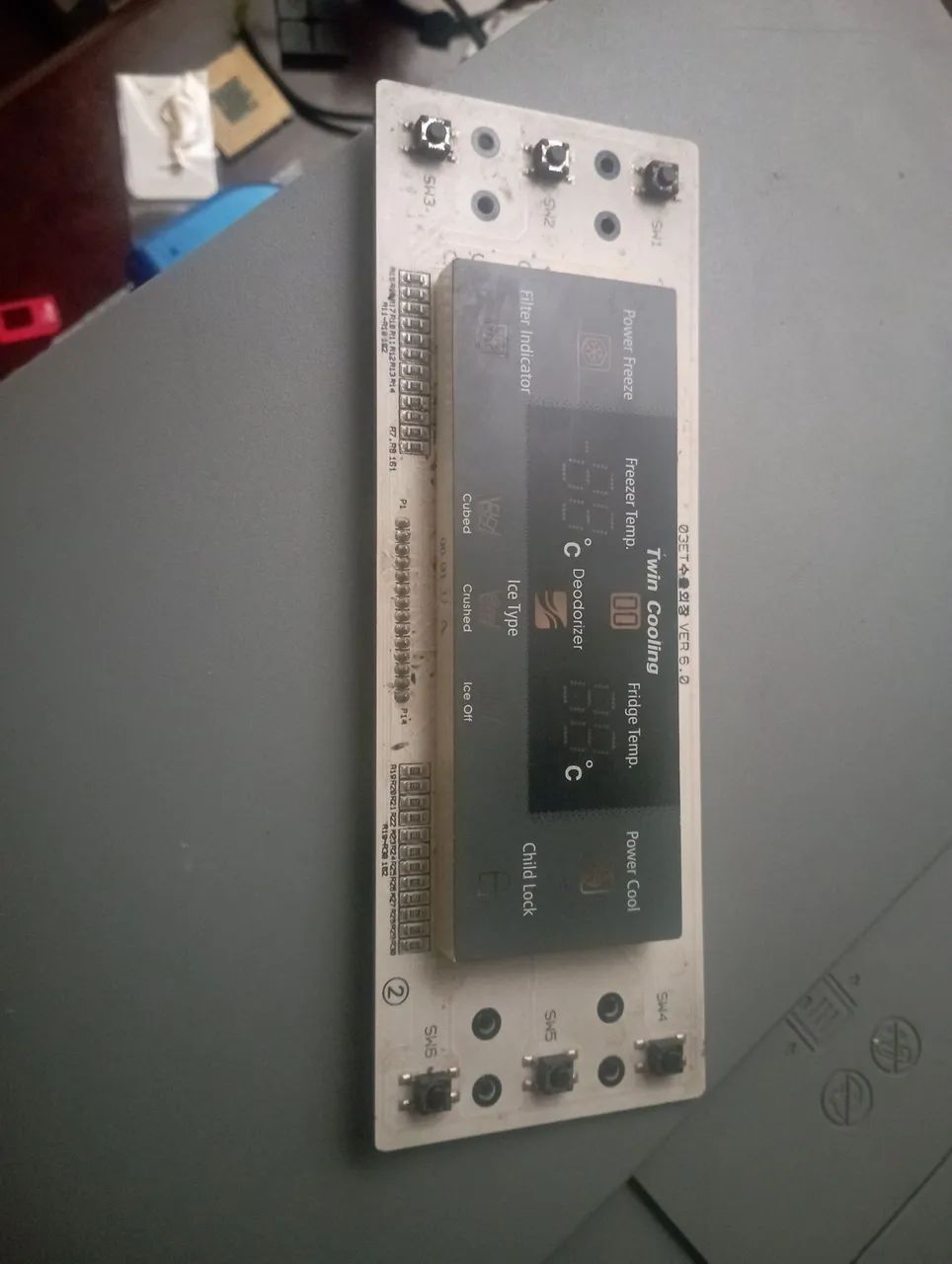 Placa interface para refrigerador samsung