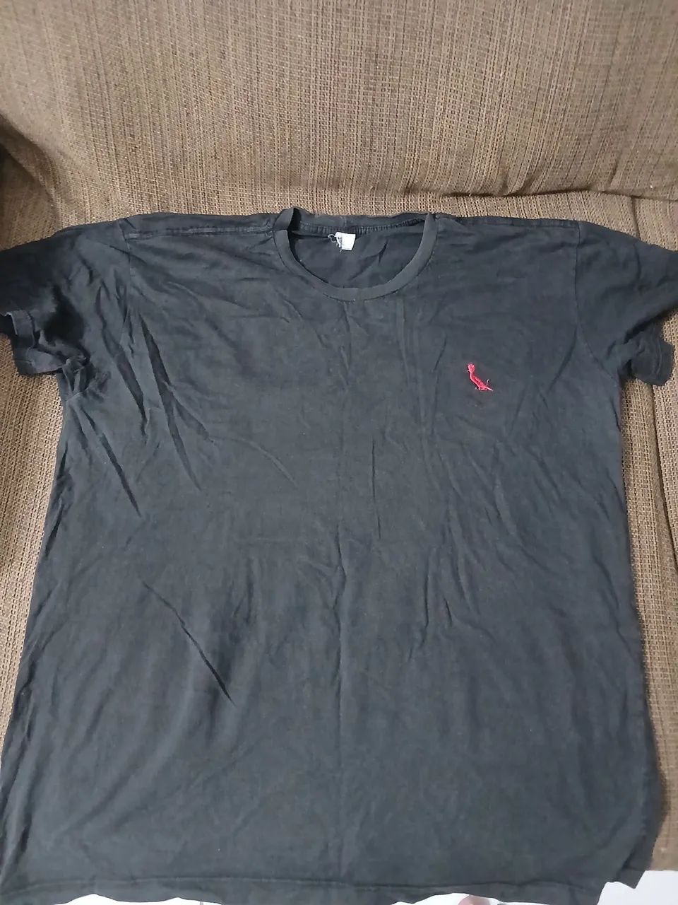 Camisa de Algodão preta