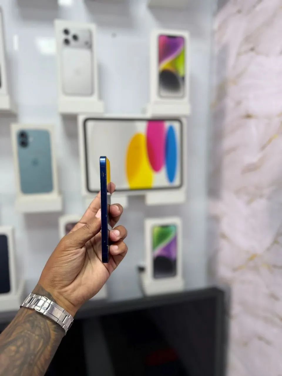 IPHONE 12 MINI 64GB AZUL<br>R$ 1.399,00 - Foto 3