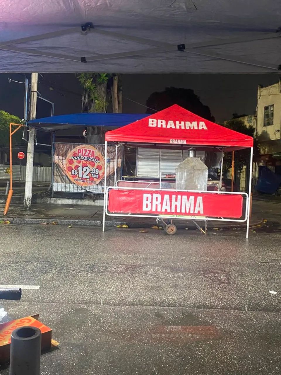 Barraca tenda da Brahma 