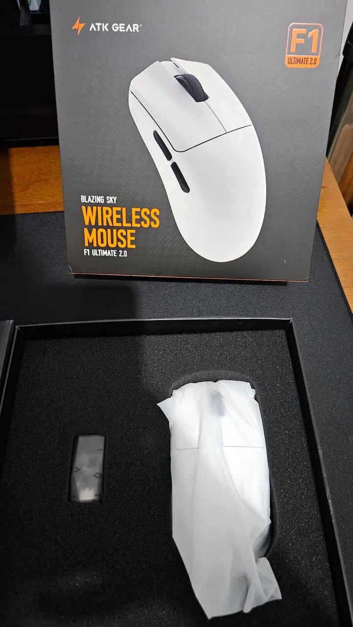 Mouse Wireless ATK F1 V2 ULTIMATE 8KHZ - Foto 4