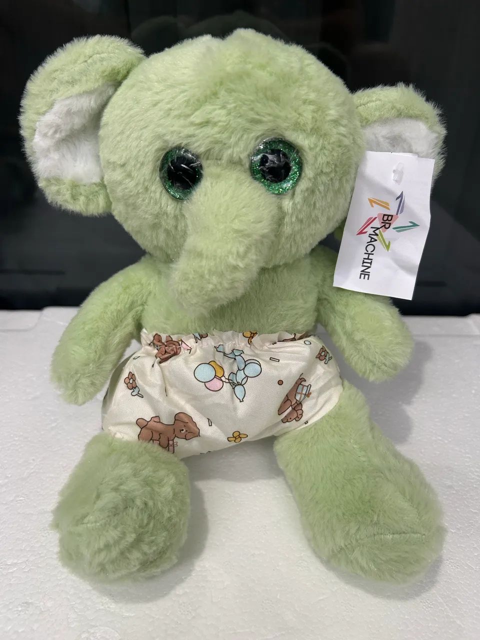 Urso em pelucia com roupinha BR Machine - Foto 3