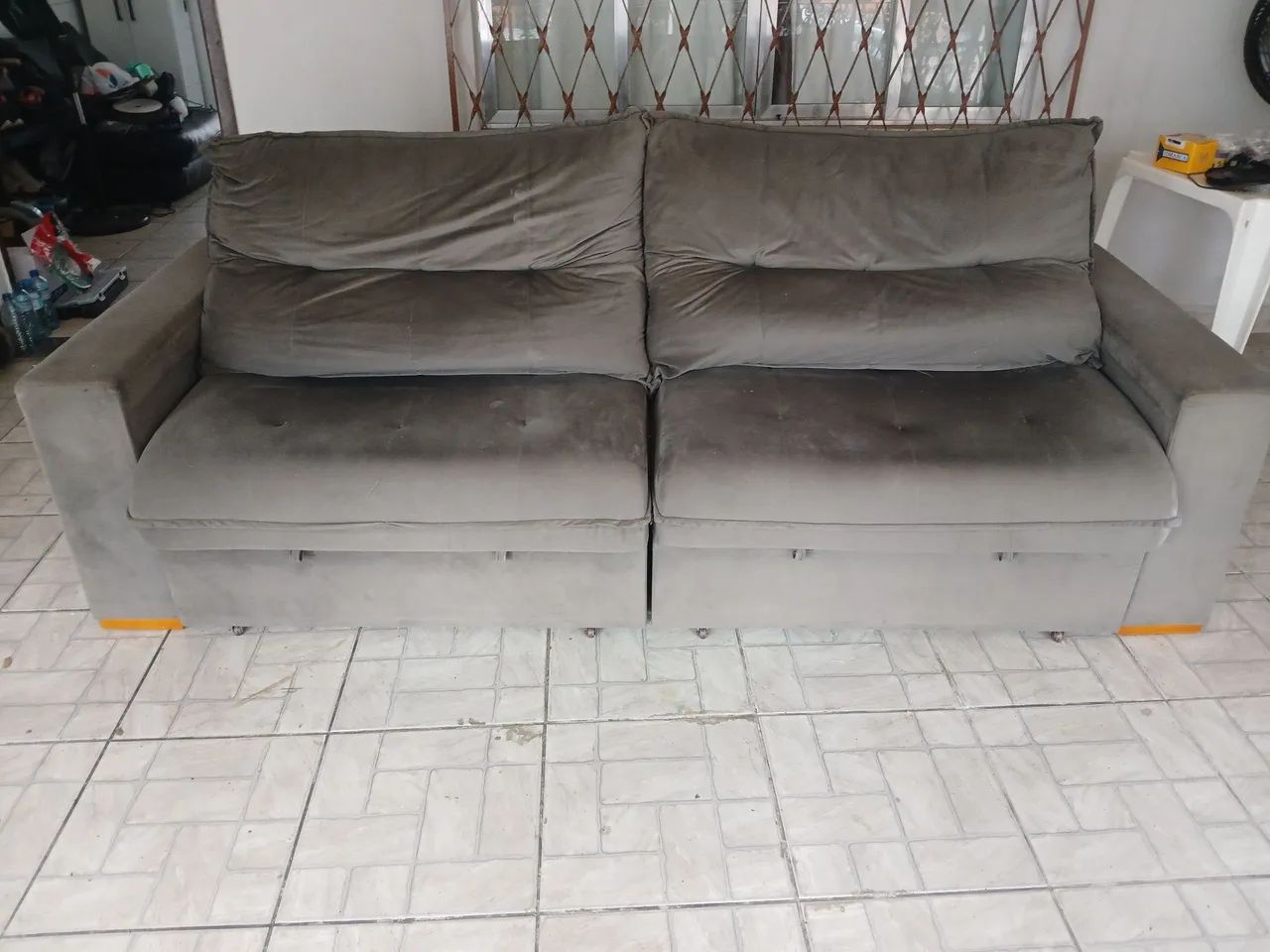 Sofa retrátil e reclinavel - ENTREGO! - Foto 4